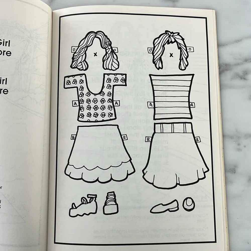 Totally tubular! Official VALLEY GIRL coloring book - Picture 7 of 7